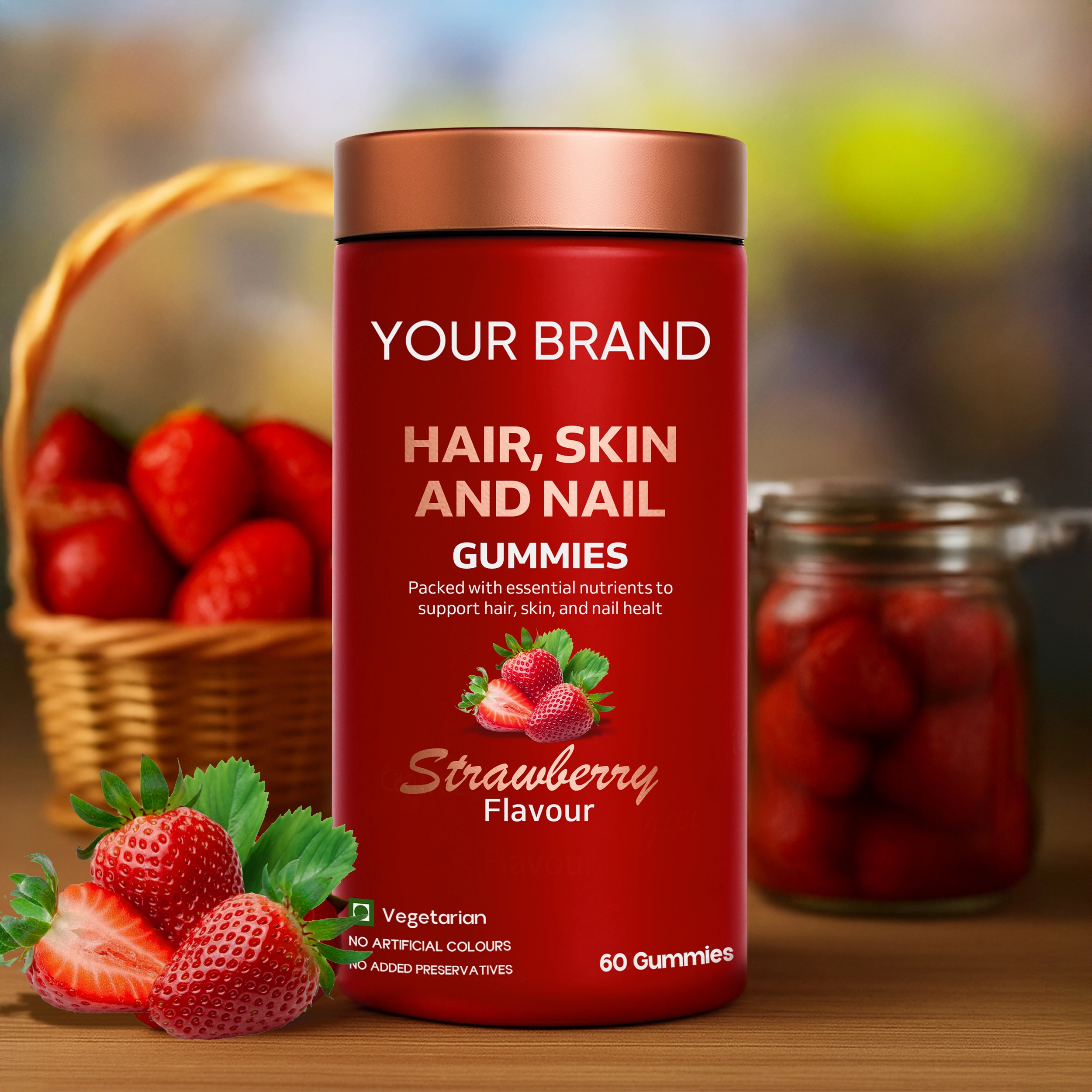 Hair, Skin and Nail Gummies